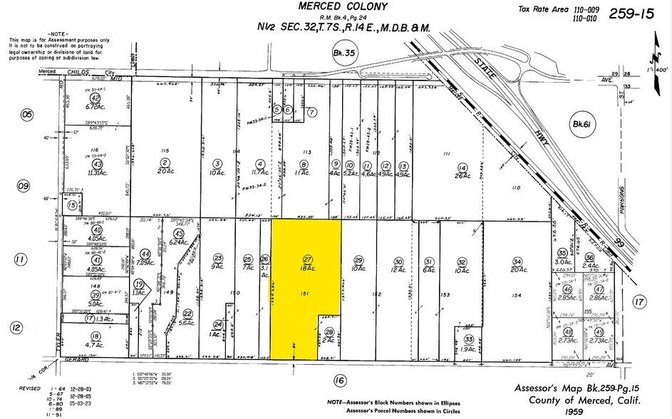 Primary Photo Of 1081 E Gerald Ave, Merced Land For Sale