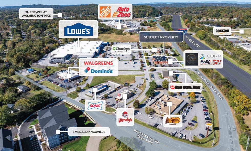 More Photos Of 3010 Mall Rd South, Knoxville Freestanding For Sale