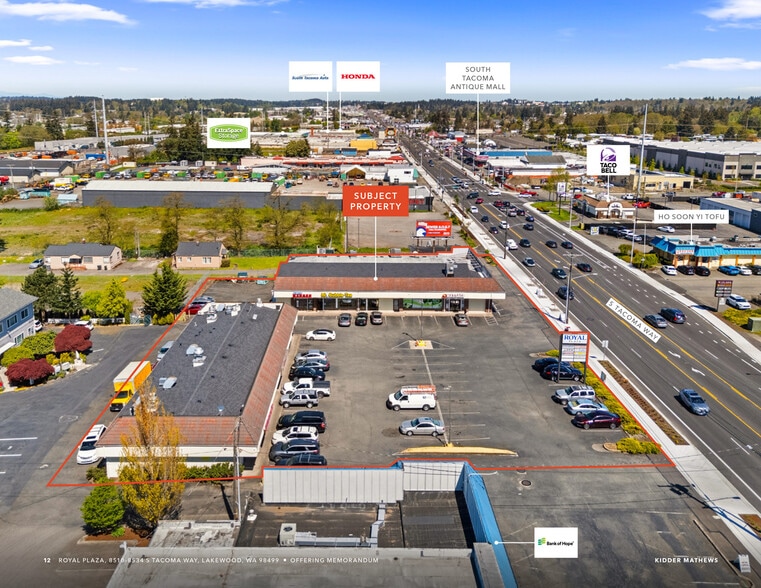 More Photos Of 8510 S Tacoma Way, Lakewood General Retail For Sale