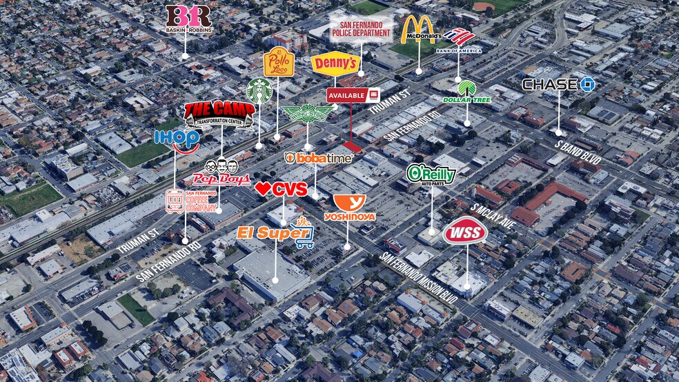 More Photos Of 1101-1103 San Fernando Rd, San Fernando Restaurant For Lease