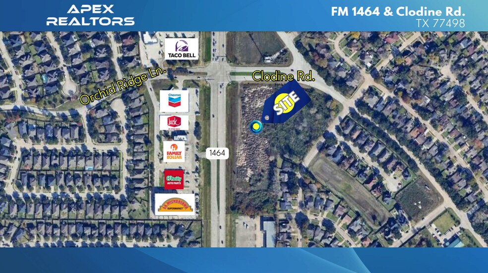 More Photos Of FM 1464 & Clodine Rd, Richmond Land For Sale