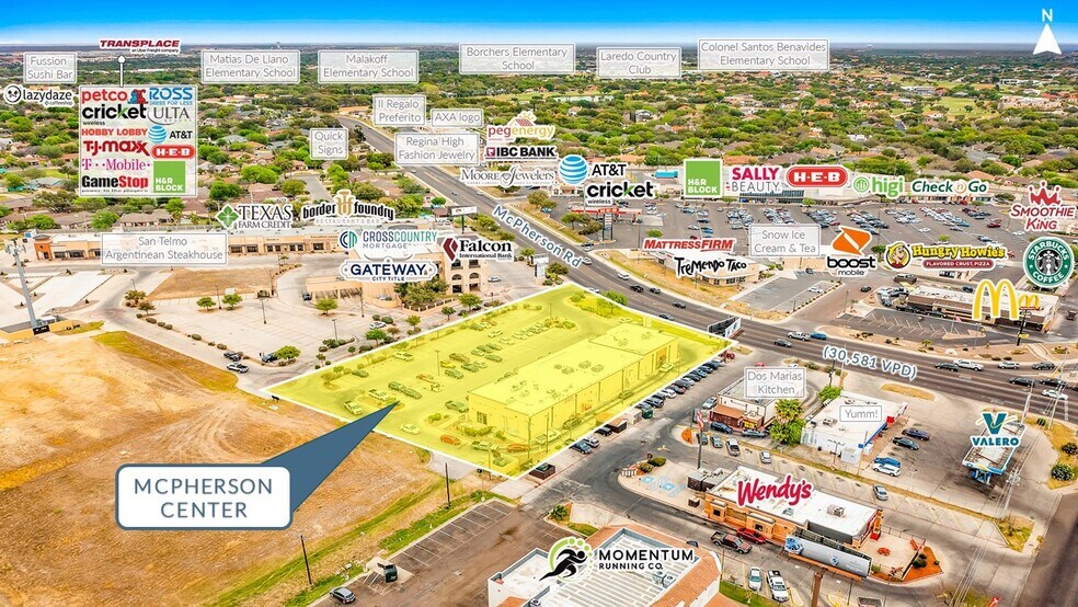 More Photos Of 7718 McPherson Rd, Laredo Freestanding For Sale