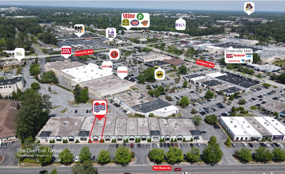 More Photos Of 615-639 Red Banks Rd, Greenville Storefront Retail Office For Lease