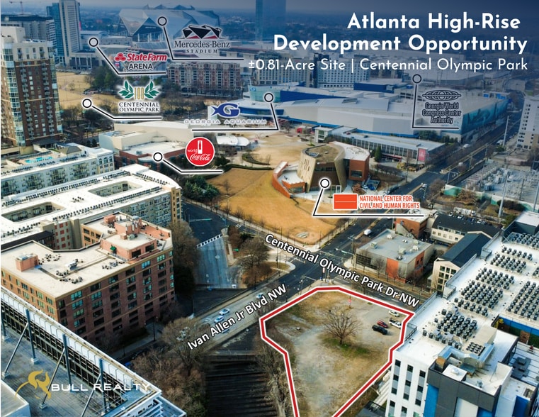 Primary Photo Of 377 Centennial Olympic Park NW dr, Atlanta Land For Sale