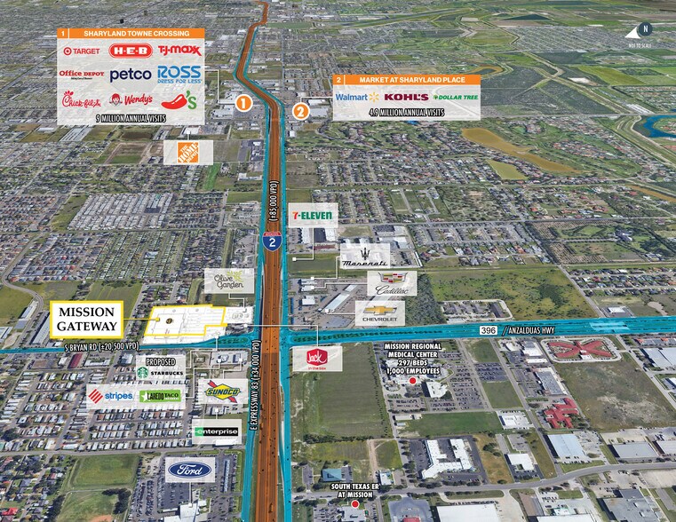 More Photos Of 311 S Bryan Rd, Mission Freestanding For Sale