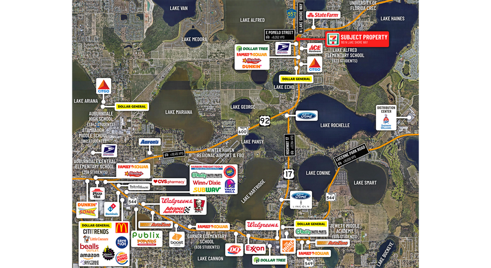 More Photos Of 180 N Lake Shore Way, Lake Alfred Freestanding For Sale