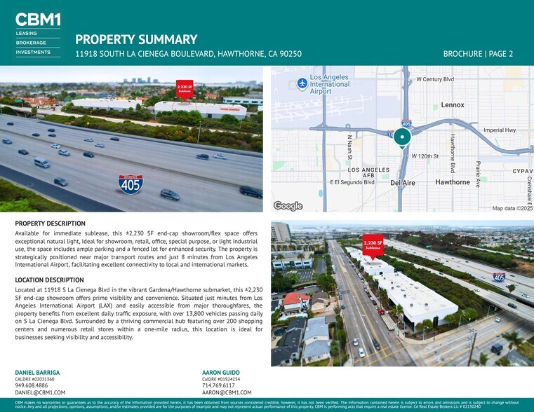 More Photos Of 11934-11954 S La Cienega Blvd, Hawthorne Showroom For Lease