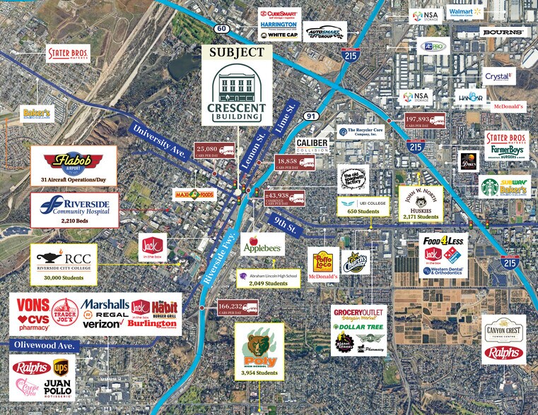 More Photos Of 3466-3478 University Ave, Riverside Storefront Retail Office For Sale