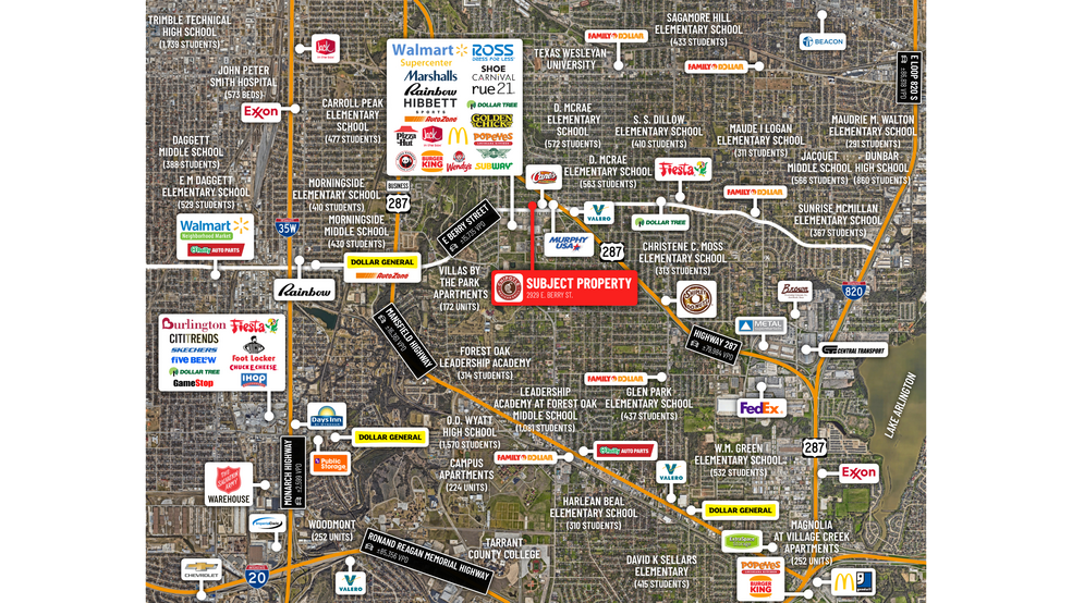 More Photos Of 2929 Berry st, Fort Worth General Retail For Sale