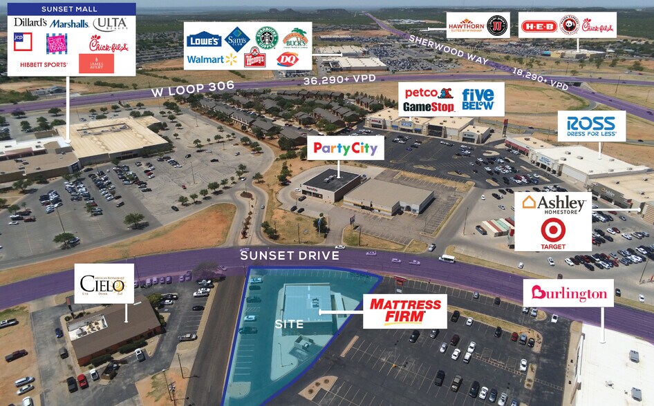 More Photos Of 4150 Sunset Dr, San Angelo Freestanding For Sale