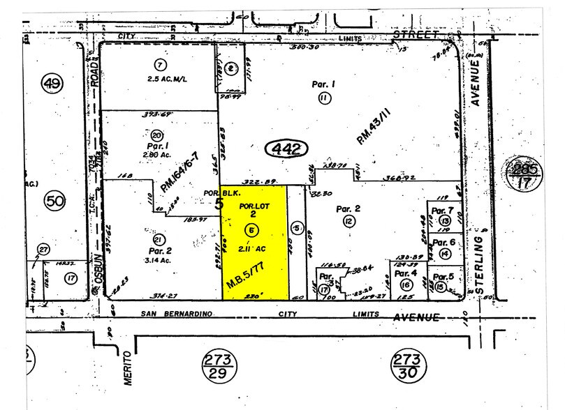 More Photos Of 1888 E Highland Ave, San Bernardino Land For Sale