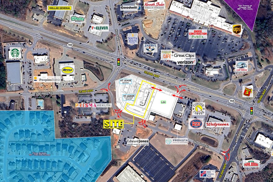 More Photos Of 3529 Hwy 153, Powdersville Land For Lease