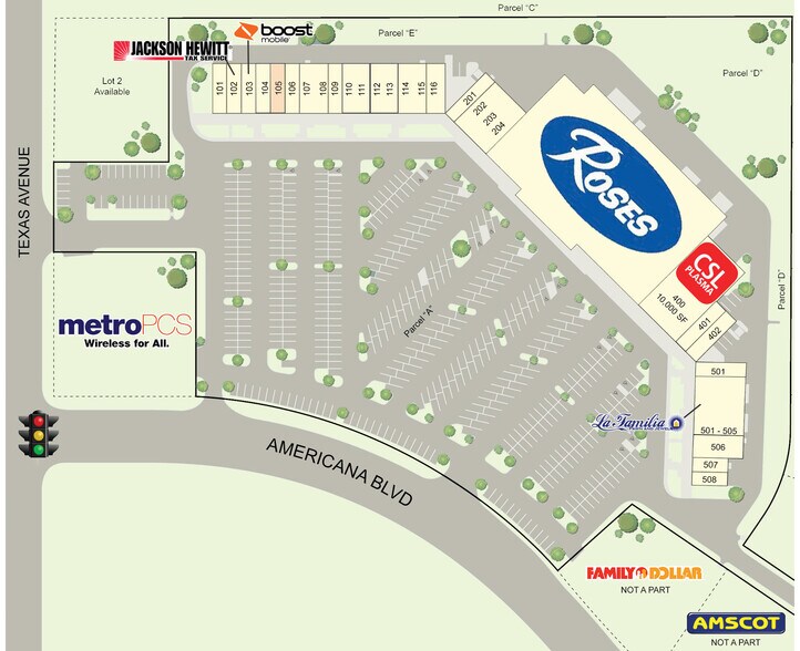 More Photos Of 2033-2161 Americana Blvd, Orlando Unknown For Lease