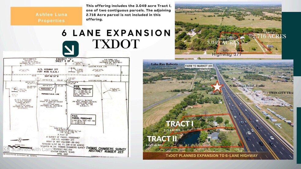 More Photos Of 8293 Highway 377, Pilot Point Land For Sale