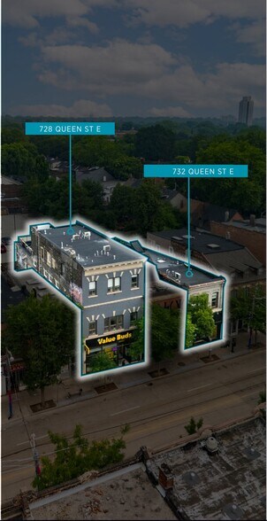 More Photos Of 732 Queen St E, Toronto Storefront Retail Residential For Sale