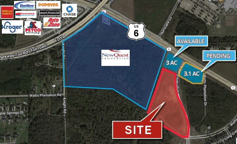 More Photos Of 0 Highway 6, Missouri City Land For Sale