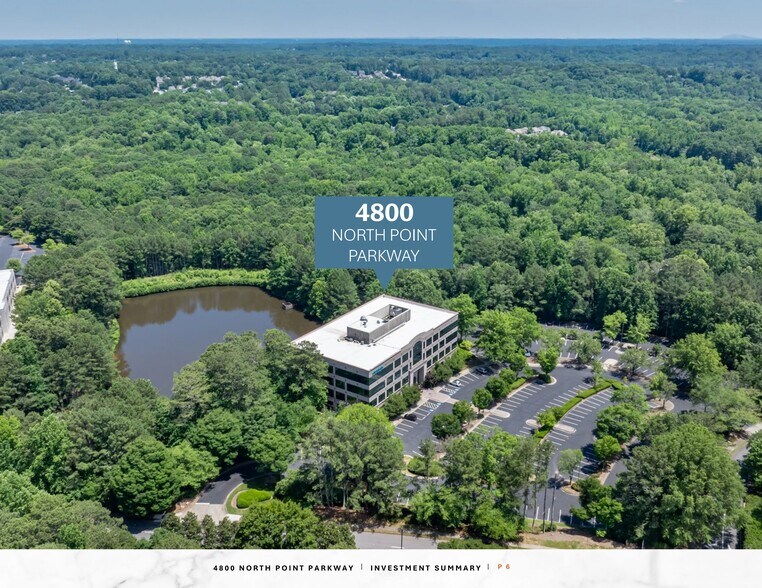 More Photos Of 4800 North Point Pky, Alpharetta Office For Sale