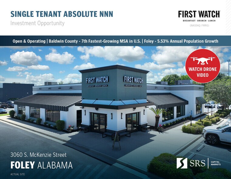 Primary Photo Of 3060 S McKenzie St, Foley Restaurant For Sale