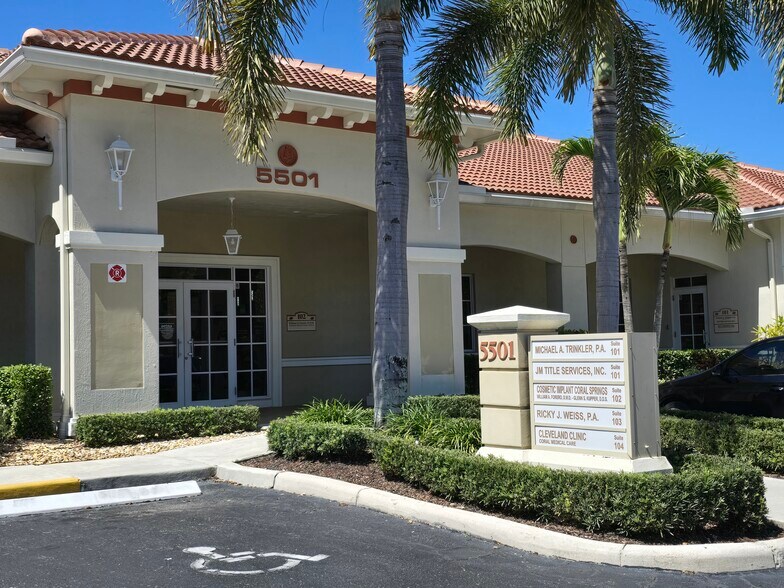 Primary Photo Of 5501 N University Dr, Coral Springs Office For Sale