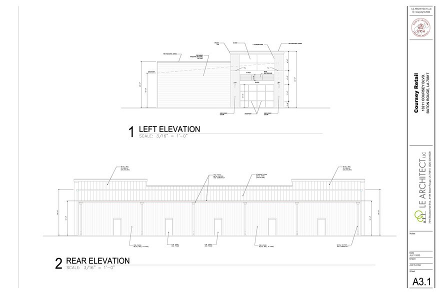 More Photos Of 13211 Coursey Blvd, Baton Rouge Storefront For Lease
