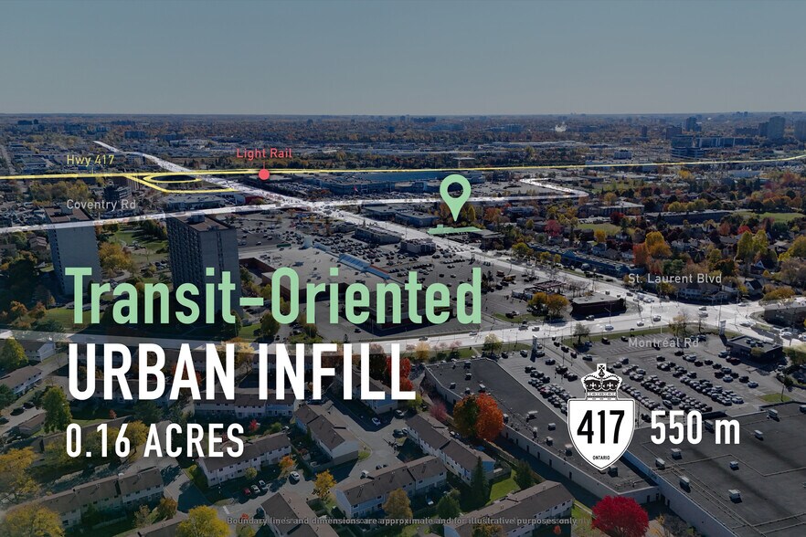 Primary Photo Of 1076 St. Laurent Blvd, Ottawa Land For Sale