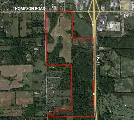 Primary Photo Of SEC Thompson Rd & US-23, Fenton Land For Sale