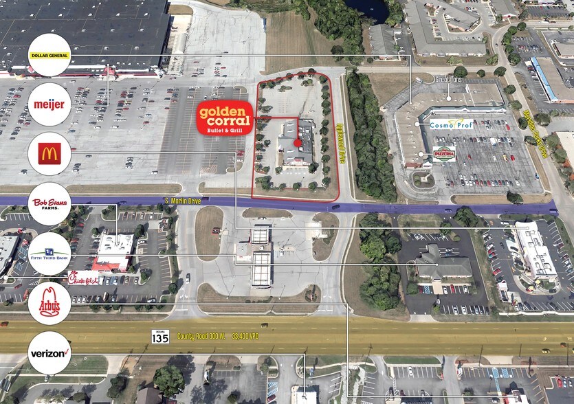 More Photos Of 160 S Marlin Dr, Greenwood Restaurant For Sale