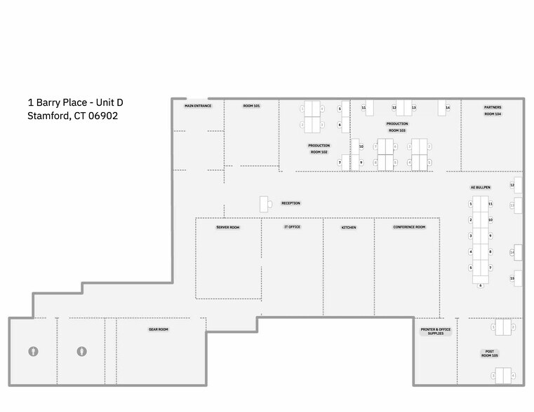 More Photos Of 1 Barry Pl, Stamford Light Manufacturing For Lease