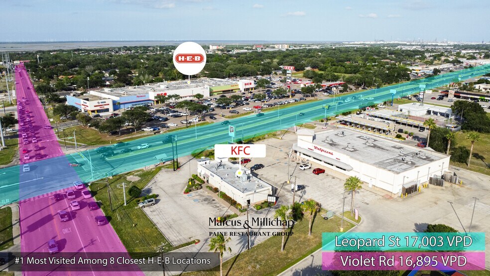 Primary Photo Of 11153 Leopard St, Corpus Christi Fast Food For Lease