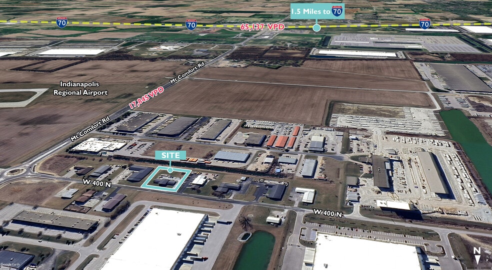 More Photos Of 6151 W 400 N, Greenfield Warehouse For Sale