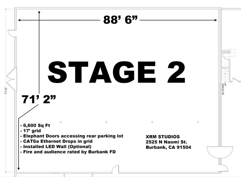 More Photos Of 2525 N Naomi St, Burbank Movie Radio TVStudio For Sale