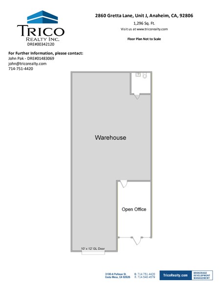 More Photos Of 2860 E Gretta Ln, Anaheim Unknown For Lease