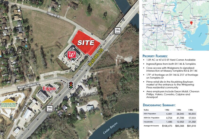 More Photos Of Tompkins Dr, Baytown Land For Sale