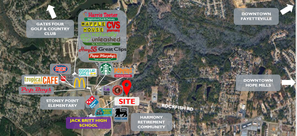 Primary Photo Of 7138 Rockfish Rd, Fayetteville Land For Lease