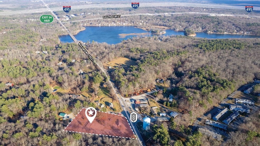 Primary Photo Of 290 West Main Street St, Hopkinton Land For Sale