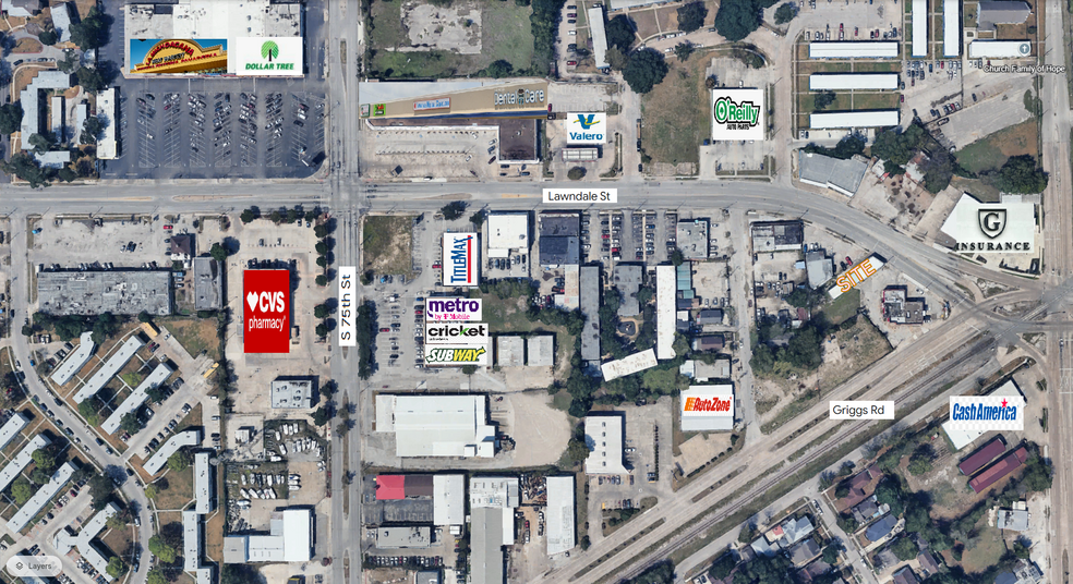 Primary Photo Of 7156 Lawndale St, Houston General Retail For Sale