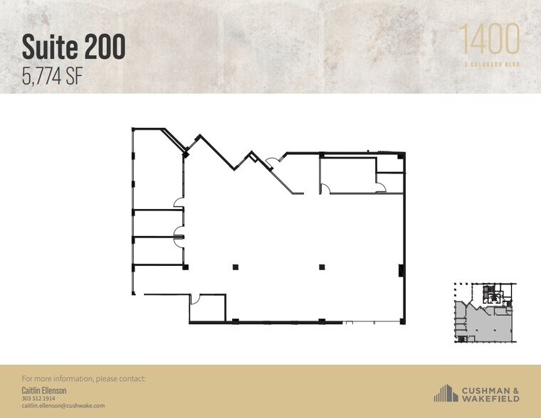 More Photos Of 1400 S Colorado Blvd, Denver Office For Lease