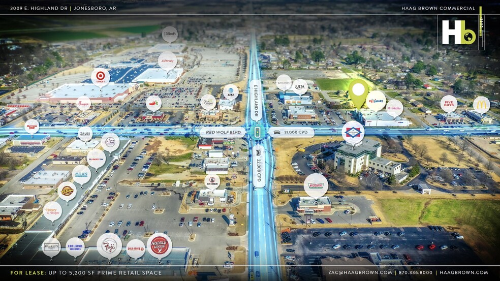 More Photos Of 3009 E Highland Dr, Jonesboro Unknown For Lease