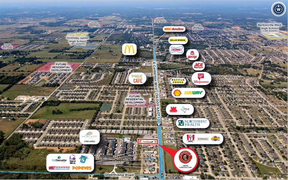 More Photos Of 1701 E Centerton Blvd, Bentonville Fast Food For Sale