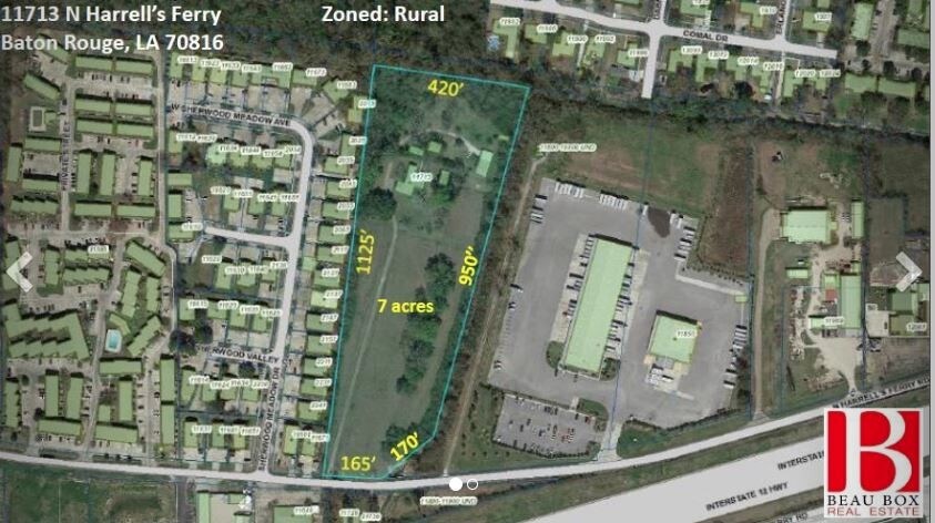 Primary Photo Of 11713 N Harrells Ferry Rd, Baton Rouge Land For Sale