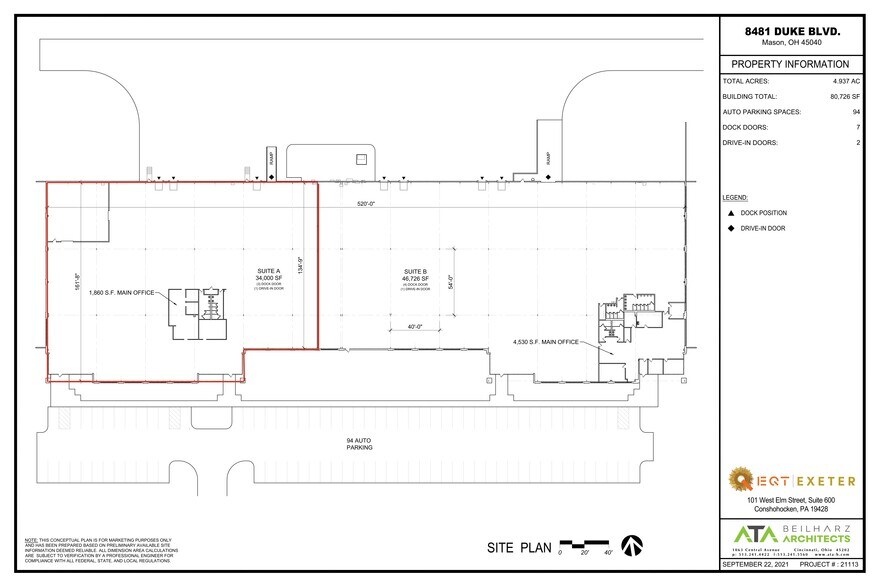 More Photos Of 8481 Duke Blvd, Mason Warehouse For Lease