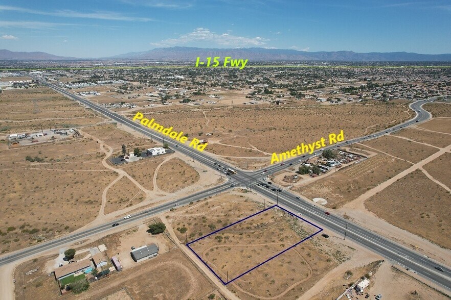 More Photos Of Palmdale Rd @ Amethyst, Victorville Land For Sale