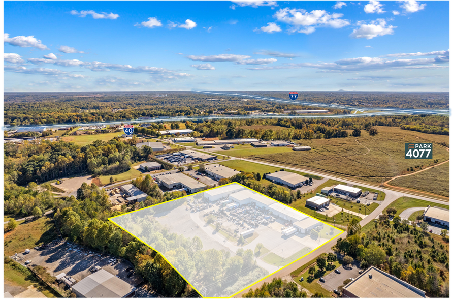 Primary Photo Of 124 Commerce Blvd, Statesville Manufacturing For Lease