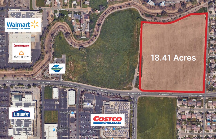 Primary Photo Of W Cameron Ave @ Vintage Street, Visalia Land For Sale