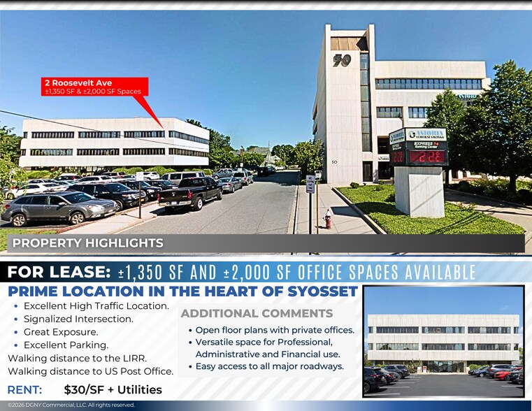More Photos Of 2 Roosevelt Ave, Syosset Medical For Lease