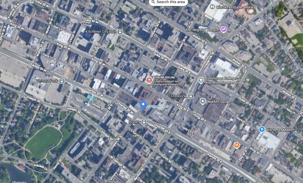 More Photos Of 53 Queen St S, Kitchener Storefront Retail Residential For Sale