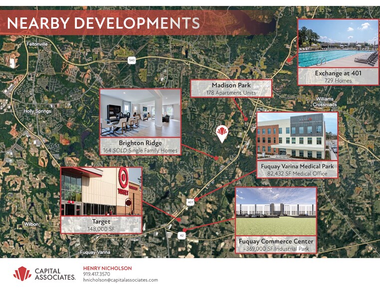 More Photos Of 9705 & 9713 Lake Wheeler Road, Fuquay Varina Land For Sale