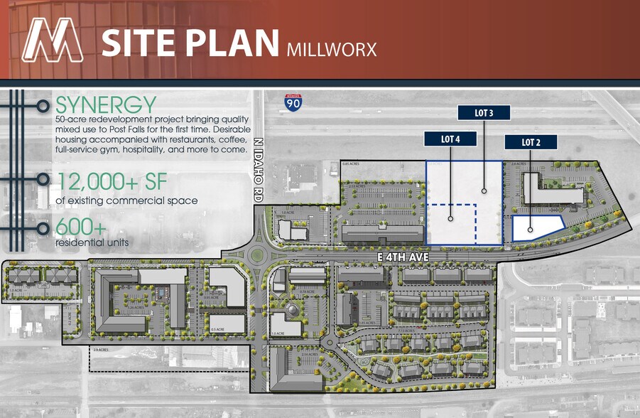 More Photos Of 1091 E 4th Ave, Post Falls Land For Sale