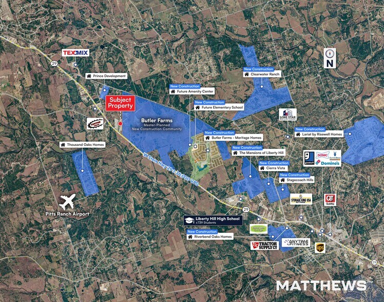 More Photos Of 19600 W State Highway 29, Liberty Hill Manufacturing For Sale