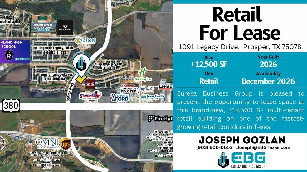 Primary Photo Of 1091 legacy drive, Prosper Restaurant For Lease